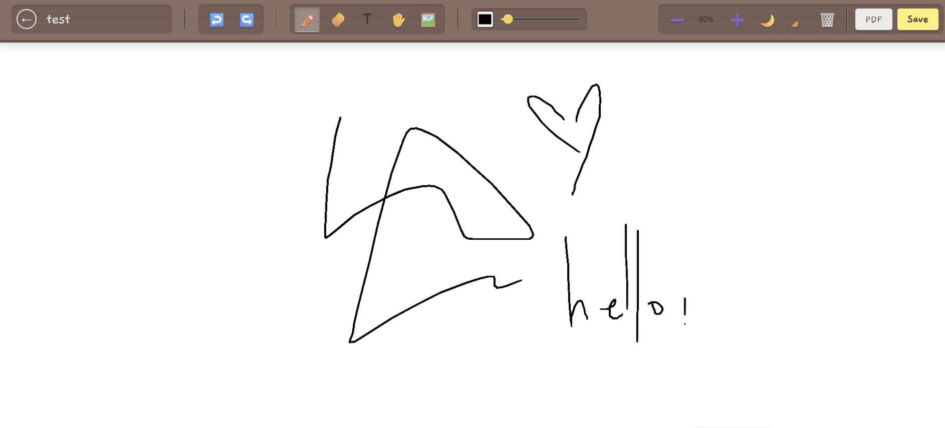 Dazzy: Whiteboard preview